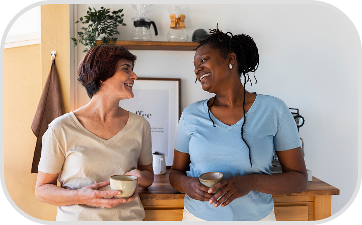front-view-lesbian-couple-with-coffee-cups